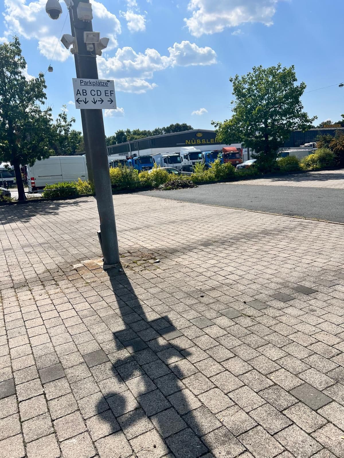 Außenfläche gereinigt